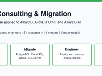 AlloyDB consulting, migration and 24x7 AlloyDB support from MinervaDB